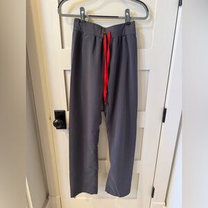 Figs Women’s  Charcoal High Waisted Livingston Basic Scrub Pants